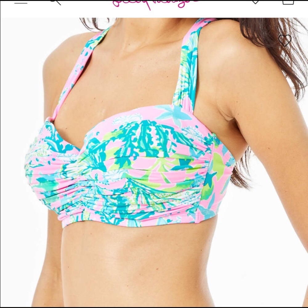 Lilly Pulitzer busty bikini top